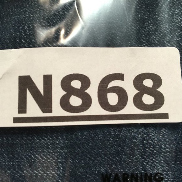 Indigo Rein Jeans 13 14 32 Mid Rise Skinny Ankle Dark Wash Distressed Raw Hem - Picture 13 of 13